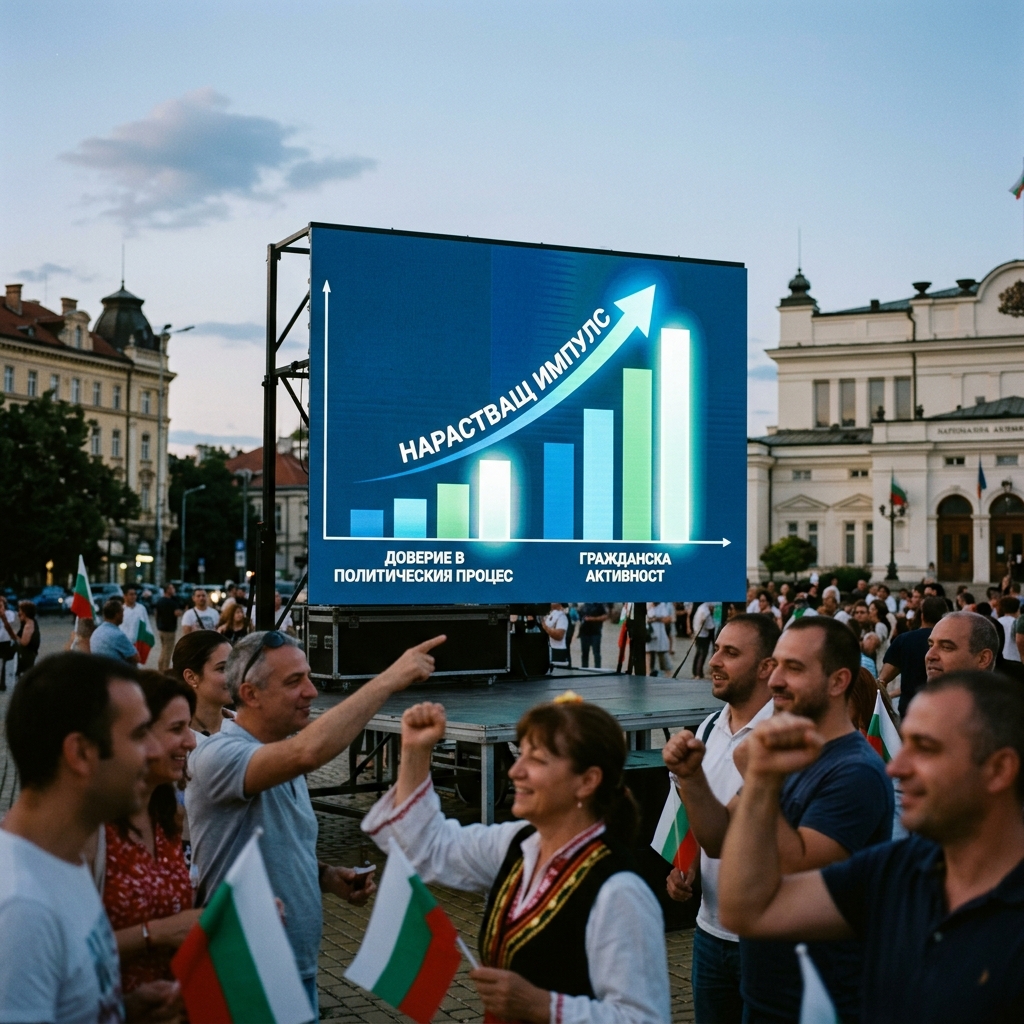 Социологическо проучване: „Прогресивна България“ води с 31% подкрепа