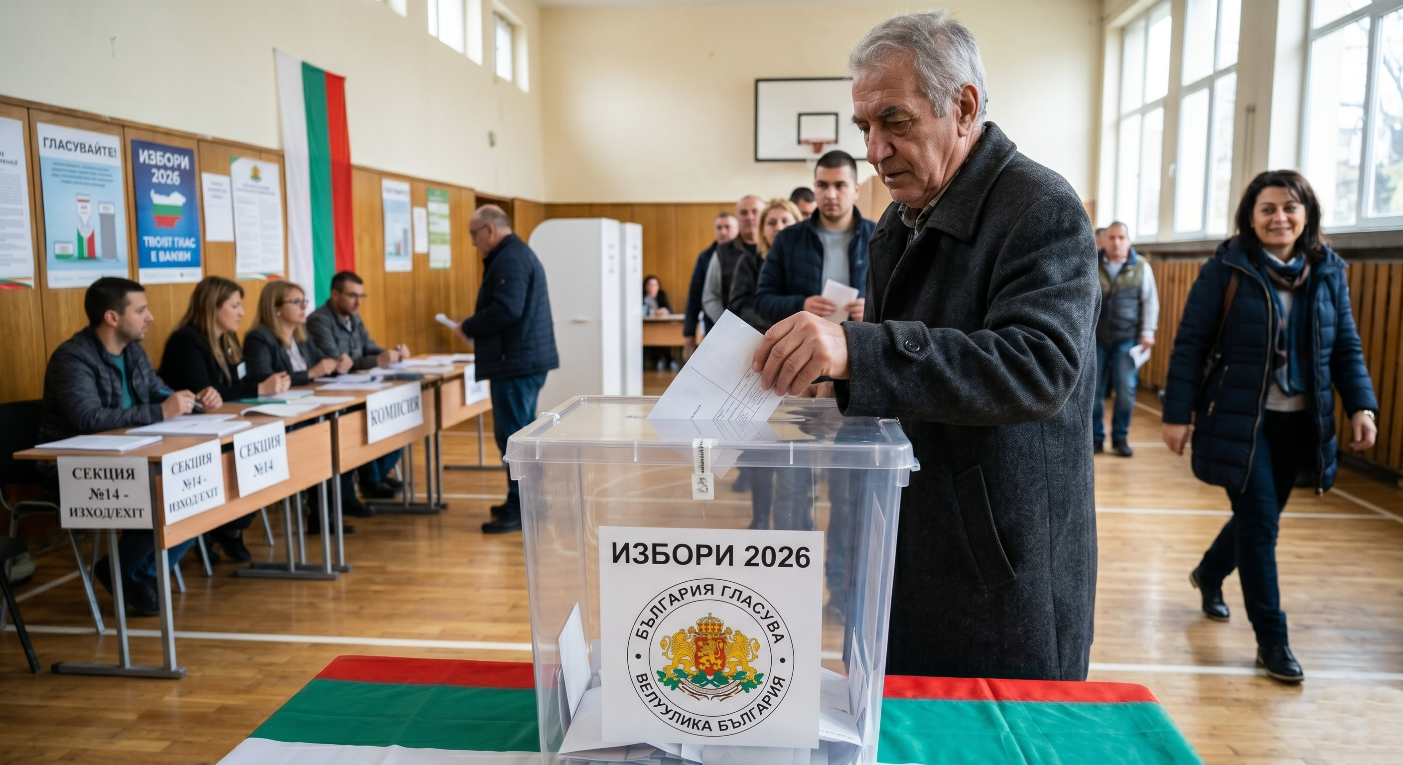 При 98,33% обработени протоколи: „Прогресивна България“ води убедително, ГЕРБ е втори